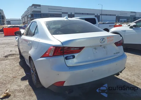 2016 Lexus Is 200T из США, поврежденный, VIN JTHBA1D20G5017609